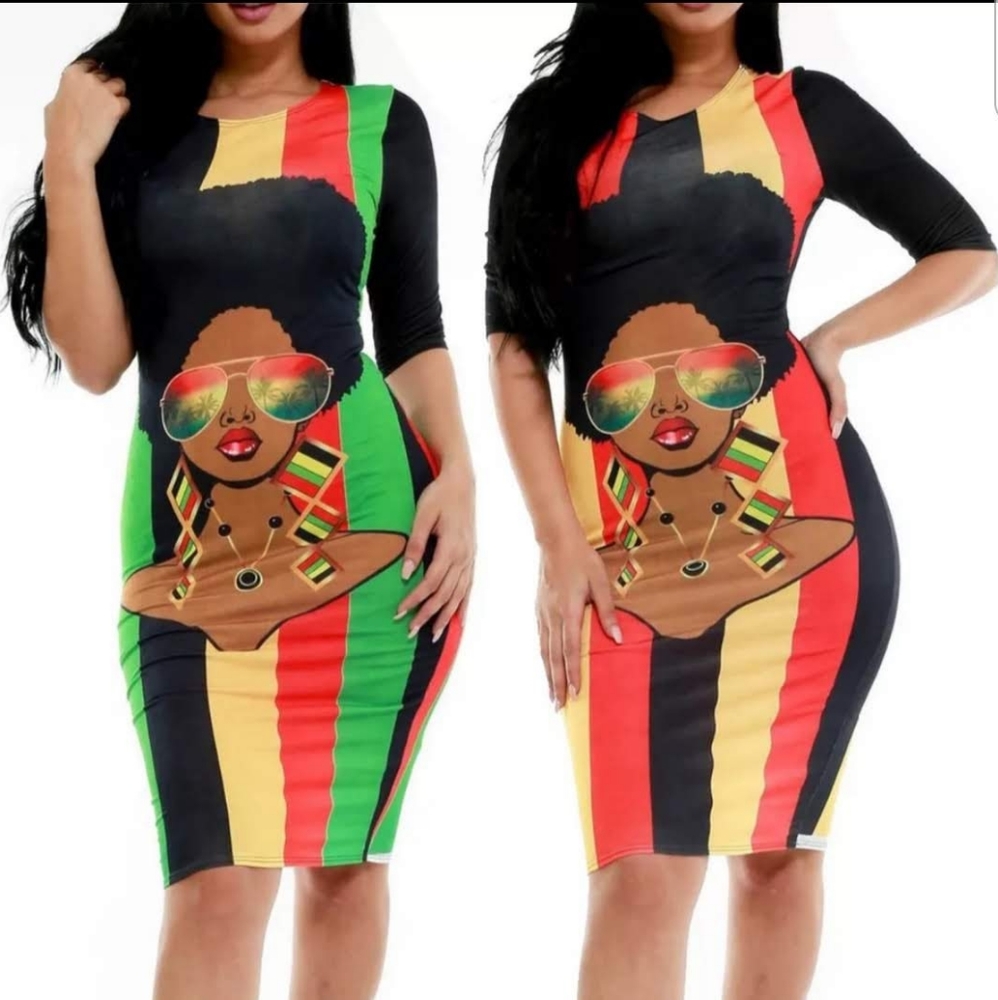 Afro Girl Dress